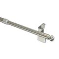 Produktbild: Interdeco Klemmstange Edelstahl Optik/ausdrehbare Gardinenstangen ohne Bohren 10/8 mm Ø Glory, 50-80 cm