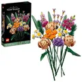 Produktbild: LEGO Botanicals Blumenstrauß - Künstliche Blumen Set für Erwachsene - Zimmerdeko und Geschenkidee für Frauen & Männer - Wohnaccessoires - Botanik Kollektion 10280
