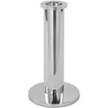 Produktbild: STRATO silberner Kerzenhalter für Stabkerzen Höhe 18 cm