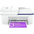 Produktbild: HP DeskJet 4220e Multifunktionsgerät Farbe WiFi Weiß + 3 Monate Instant Ink Printing mit HP+ - Blau