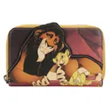 Produktbild: Loungefly Disney Löwenkönig Schurken Szene Narben Reißverschluss um die Geldbörse