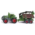 Produktbild: siku Traktor mit Forstanhänger 1645 Spielzeugauto