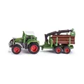 Produktbild: Siku 1645 Fendt Traktor mit Forstanhänger Modellauto (Blister)