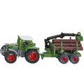 Produktbild: Siku 1645 Traktor mit Waldanhänger 1:72