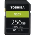 Produktbild: Toshiba Exceria SDXC-Speicherkarte N203, 256 GB, Class 10 / UHS U1 (256 GB, SDXC, U1, UHS-I) (THN-N203N2560E4)