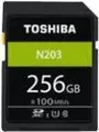 Produktbild: Toshiba High Speed N203 - Flash-Speicherkarte - 256 GB - UHS-I U1 / Class10 - SDXC UHS-I - Schwarz