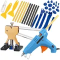 Produktbild: AGT 38-tlg. Dellen-Reparatur-Set, Klebepistole, 10 Klebesticks, 18 Adapter