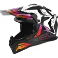 Produktbild: LS2 MX708 Fast II Wash Motocross Helm, schwarz-weiss-rot, Größe L