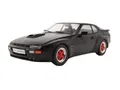 Produktbild: MCG Modellauto Porsche 924 Carrera GT 1981 schwarz mit roten Felgen, Maßstab 1:18
