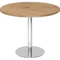 Produktbild: Hammerbacher Besprechungstisch STF10, rund, 100 x 74,5cm (ØxH), asteiche / chrom