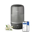 Produktbild: Philips Smart Humidifier - kompakt und dennoch leistungsstark mit himmelhohem Nebel, Aromatherapie, leise mit Schlaffunktion und Nachtlicht, für (Schlaf-) Räume bis zu 41m² (HU1510/03)