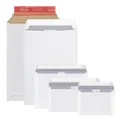 Produktbild: 16 ÖKI Briefumschläge Set Mix Pack ohne Fenster weiß haftklebend versch. Größen!