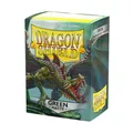 Produktbild: Dragon Shield | Standard Size Card Matte Sleeves | 100 CT - Smooth & Tough Premium TCG Sleeves | Compatible with Pokemon, Flesh & Blood, One Piece & Magic the Gathering | Green - Matte