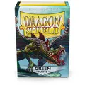 Produktbild: Dragon Shield 100 Sleeves + Box Matte Green - Grün - Magic: The Gathering Standa