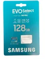 Produktbild: Samsung EVO Select 2024 microSD 128GB + SD-Adapter UHS-I U3 4K UHD