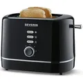 Produktbild: Severin Toaster 2 Scheiben 850W mit Defroster Aufwärmstufe und Brotscheibenzentrierung, schwarz