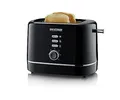 Produktbild: SEVERIN Automatik-Toaster, kleiner Toaster für 2 Scheiben, hochwertig , zum Toasten, Auftauen und Erwärmen, 850 W, schwarz, AT 4321