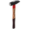Produktbild: GEDORE Schlosserhammer Rotband-Plus, 600 H-500, 500g Kopfgewicht, mit Hickoryholzstiel und Stielschutzhülse