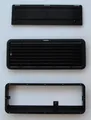 Produktbild: Belüftung unten Kühlschrank Dometic Lüftungsgitter LS200 Schwarz 35332f NEU