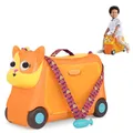 Produktbild: B. toys – Kinder Handgepäck Koffer Katze – Reisekoffer, Kinderkoffer mit Licht & Geräuschen – Kindergepäck zum Draufsitzen – mit Stauraum – für Mädchen und Jungen ab 2 Jahren – Lolo