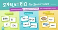 Produktbild: Spieletrio für Senioren und Seniorinnen | Sabine Kelkel | Deutsch | Spiel | 7439