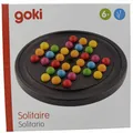 Produktbild: Solitaire goki Gesellschaftsspiel Murmeln Bunte Version UNBESPIELT