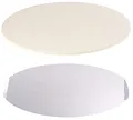Produktbild: Cucina di Modena Pizzabackstein: Runder Pizzastein mit Aluminium-Servierblech, Ø 33 cm (Steinbackofen-Pizza-Platten, Backofen Schamotte Steine, Grillplatten)