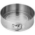 Produktbild: Springform Edelstahl Backform Kuchenform unbeschichtet PFAS-frei 25 cm