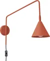 Produktbild: Wandleuchte NOX roter Ocker 1xE14 10W Stahl 30x61x14cm Sollux Lighting