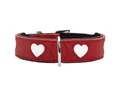 Produktbild: Hunter Tierbedarf Hunde-Halsband Halsband Love rot/schwarz