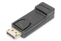 Produktbild: DIGITUS DisplayPort Grafik Adapter, DP zu HDMI Typ A, Full HD 1920 x 1080 Pixel, DPCP, HDCP, Schwarz