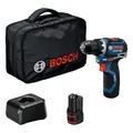Produktbild: Bosch Professional 12V System Akku-Bohrschrauber GSR 12V-32 (Advanced KickBack Control, bürstenloser Motor, inkl. 2,0-Ah-Akku, GAL12V-20, Werkzeugtasche)