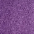 Produktbild: 15 geprägte Servietten Elegance purple Hochzeit Jubiläum Elegant lila 33x33cm