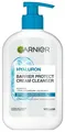 Produktbild: Garnier Hyaluron Barrier Protect Cream Cleanser: Sanfte Gesichtsreinigung mit
