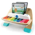 Produktbild: Baby Einstein, Hape, Holzspielzeug Magic Touch Piano , Musikspielzeug Klavier aus Holz für Kinder, Musikinstrumente mit 3 Notenblättern und 6 Liedern, Aktivität und Sensorisches Spielzeug, 6 Monaten+