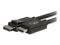 Produktbild: C2G 10ft DisplayPort to HDMI Cable - DP to HDMI Adapter Cable - M/M - DisplayPort-Kabel - DisplayPort (M)