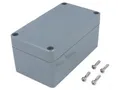 Produktbild: Gehäuse ABS Kunststoff G308 IP65 grau 115 x 65 x 40mm