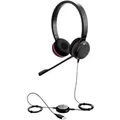 Produktbild: Jabra Evolve Verkabelt Headset Kopfbügel 3.5 mm Jack Noise Cancelling Microphone Mit Mikrofon Stereo Evolve 30 II UC Schwarz