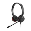 Produktbild: Jabra Evolve 30 UC Stereo Headset – Unified Communications Headphones for VoIP Softphone with Passive Noise Cancellation – USB-Cable and Controller – Black