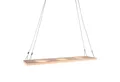 Produktbild: UNUS HOME Blumenkasten Kräuterbar, Kräuterregal, Kräuterbrett hängend für 3 Blumentöpfe (60cm), Stabile Drahtseilaufhängung, hängende Kräutertöpfe