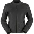 Produktbild: Furygan Debbie Damen Motorrad Lederjacke, schwarz, Größe L