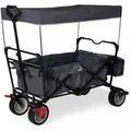 Produktbild: Pinolino Bollerwagen, mit Bremse, anthrazit - schwarz