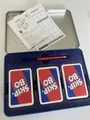 Produktbild: Skip-Bo Deluxe in der Blechdose (Mattel ©2006), seltene blaue Version, komplett!