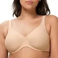 Produktbild: Triumph BH Modern Soft Cotton Underwire Bra Beige B 95 Damen