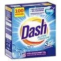 Produktbild: Dash Alpen Frische Pulver I Waschmittel weiße Wäsche I 100 Waschladungen I 6 kg