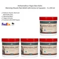 Produktbild: 4x Herbamedicus Bärenbalsam Wärmegel mit Arnika & Chili Muskelpflege 250ml