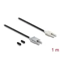 Produktbild: Delock LWL POF Kunststoff Kabel HFBR 4506-4516Z Duplex Stecker zu...