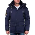 Produktbild: Geographical Norway Regular Fit Winterjacke Ohne Waschung  Acrobate Navy M - Navy - M