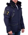 Produktbild: Geographical Norway Winterjacke Herren Regular Fit Jacke baacrobate Modernes Design mit Kunstlederdetails
