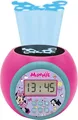 Produktbild: Lexibook, Disney Minnie, Projektor-Wecker mit Weck- und Schlummerfunktion, Nachtlicht mit Timer, LCD-Bildschirm, batteriebetrieben, Rosa, RL977MN